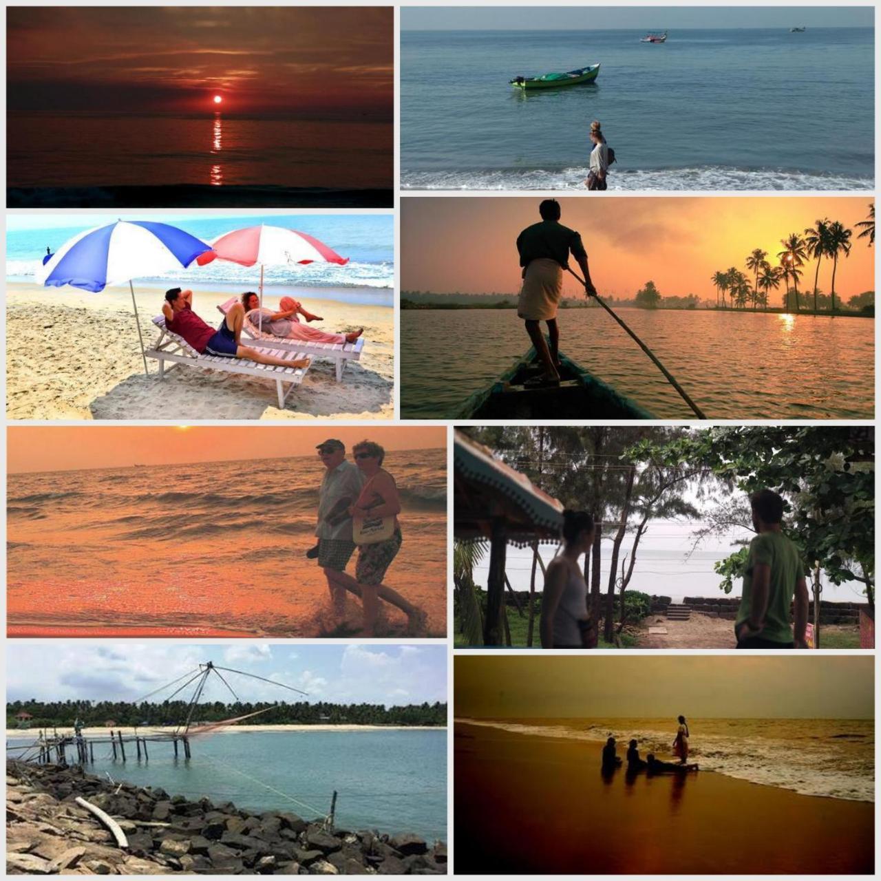 Cherai Ocean View Home Cherai Beach Bagian luar foto